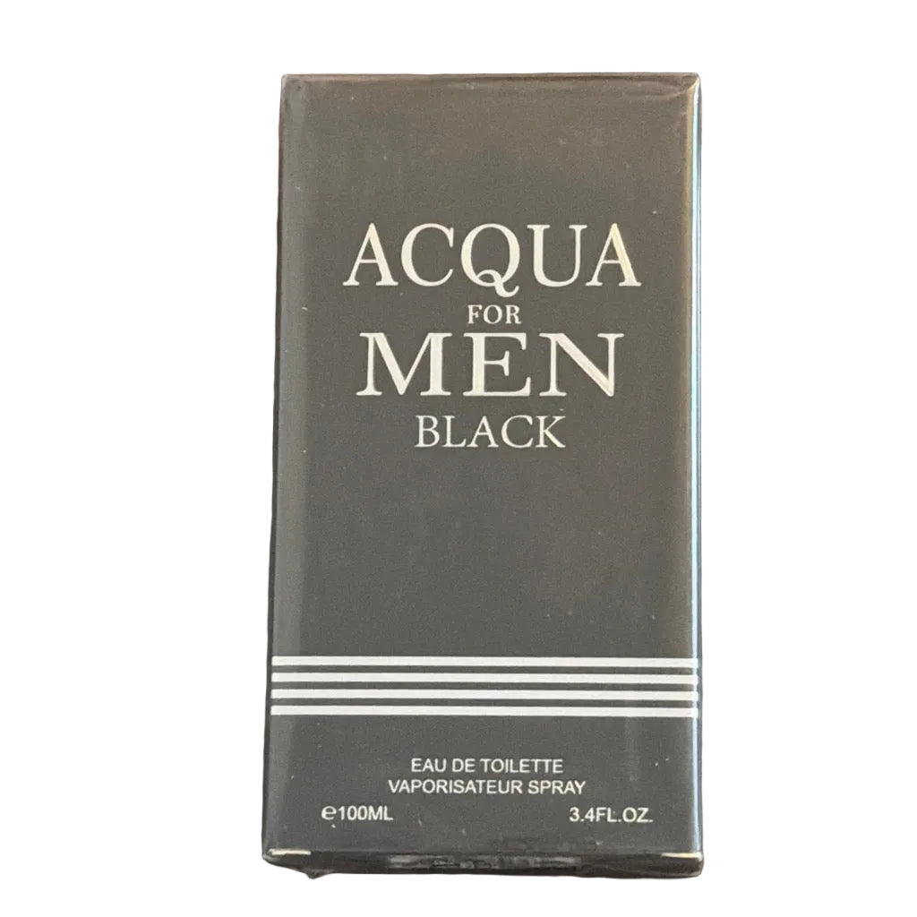 Acqua For Men Black 3.4 OZ